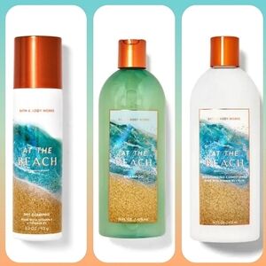 AT THE BEACH SHAMPOO, DRY SHAMPOO, & CONDITIONER by Bath and Body Works